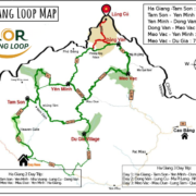 Google Map of Ha Giang Loop